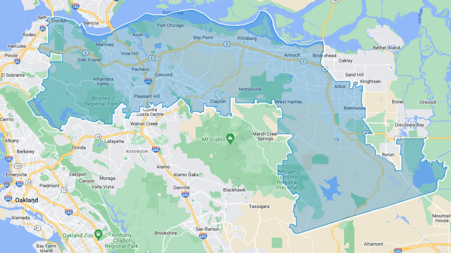 District 15 -- map