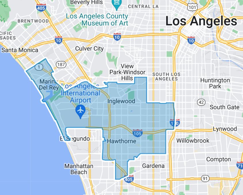 District 61 -- map