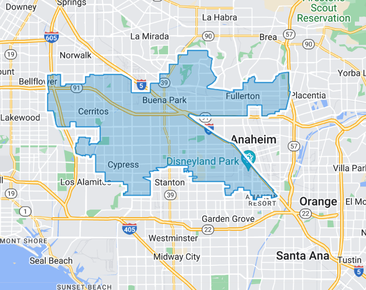 District 67 -- map