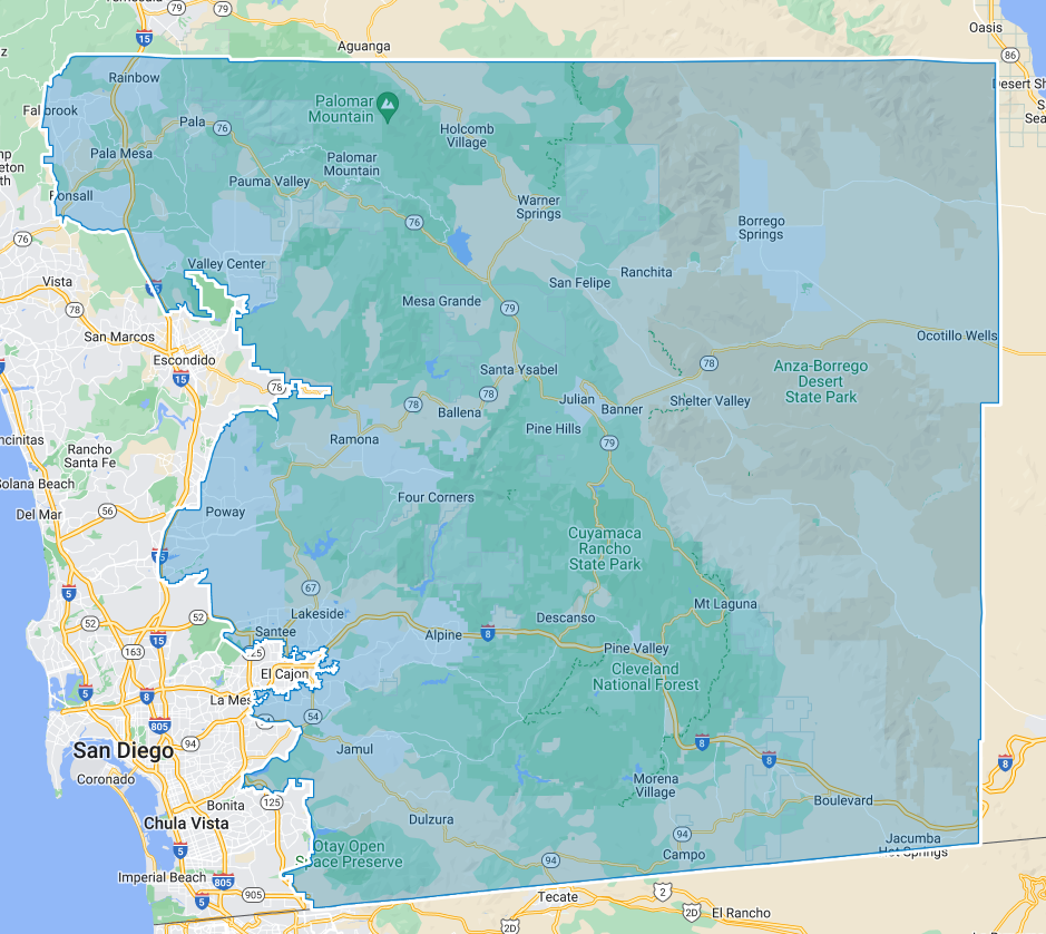 District 75 -- map