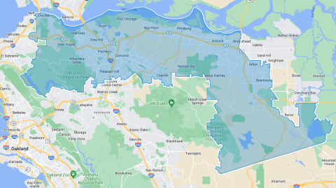 District 15 -- map