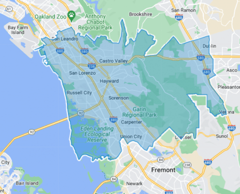 District 20 -- map