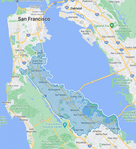 District 21 -- map