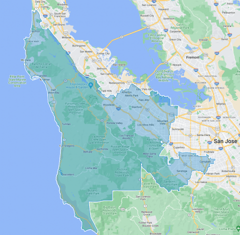 District 23 -- map