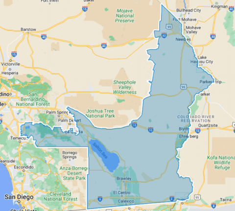 District 36 -- map