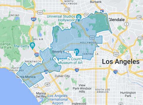 District 51 -- map