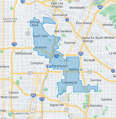 District 62 -- map