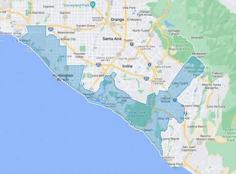 District 72 -- map