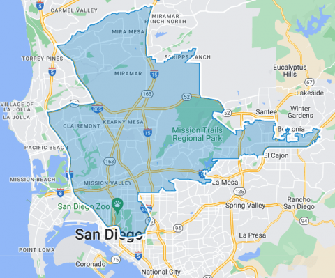 District 78 -- map